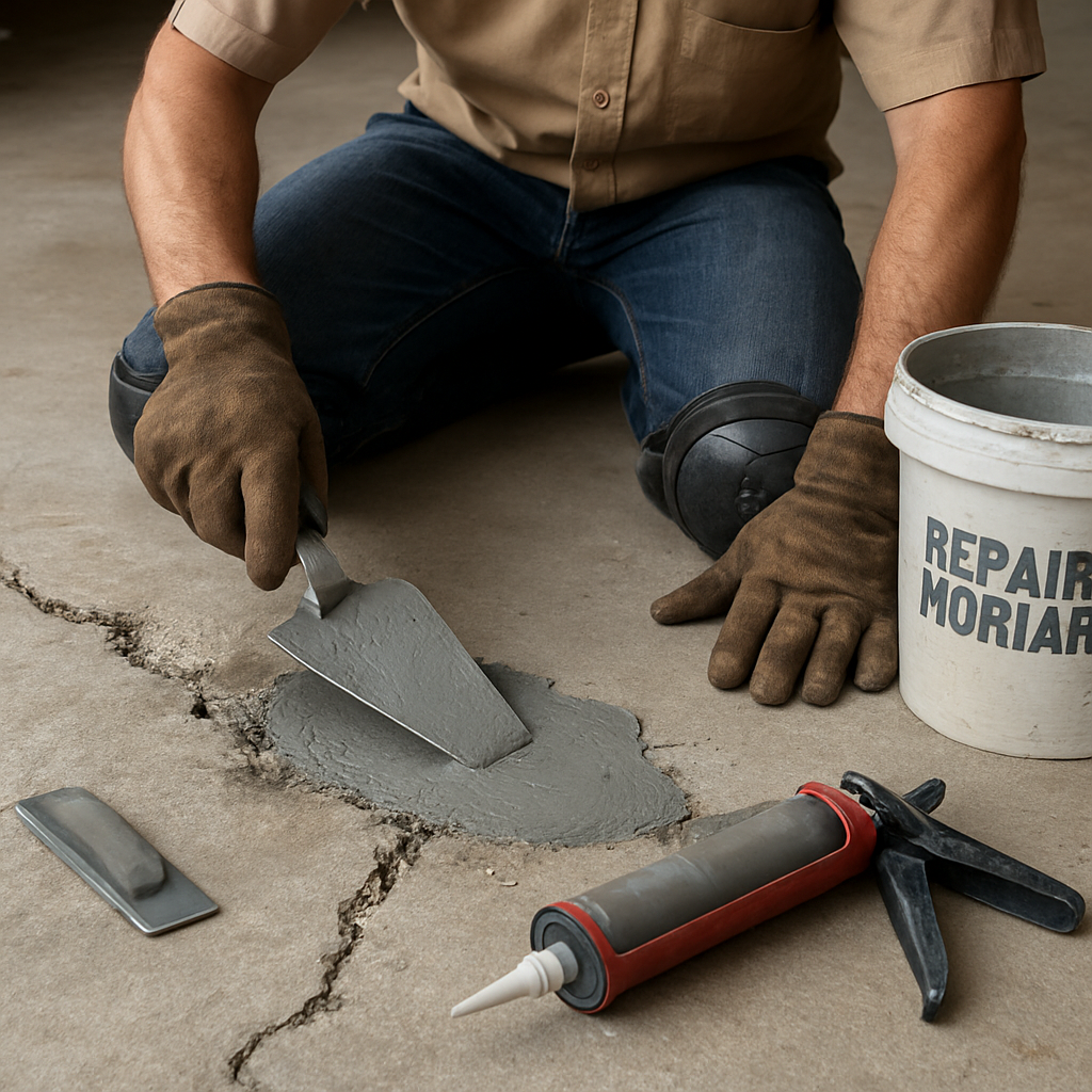 Concrete Repair & Resurfacing installed by Colorado Custom Coatings & Epoxy
