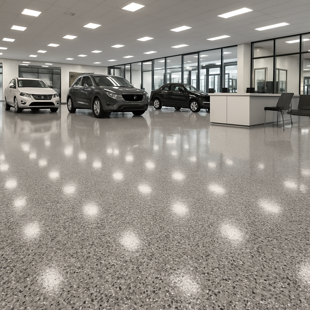Commercial Epoxy Flooring installed by Colorado Custom Coatings & Epoxy in Northern Colorado